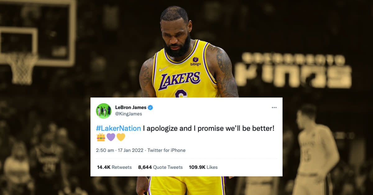 LeBron James Promise Tweet To Laker Nation Is Not Aging Well