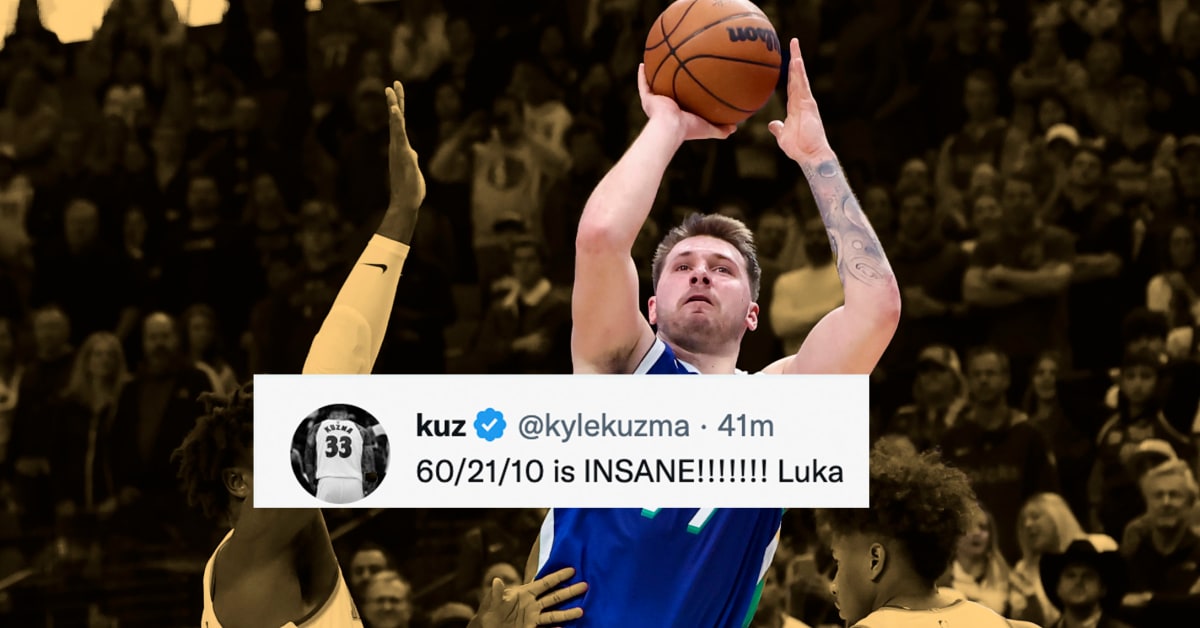 “Even Wilt Never Had 60-21-10, What The F*ck Luka!” — The Best ...