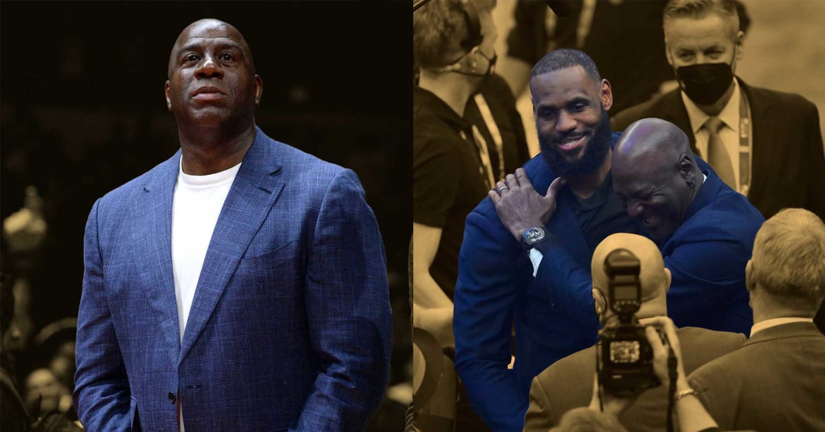 Magic Johnson shares what LeBron has to do to surpass Michael Jordan ...