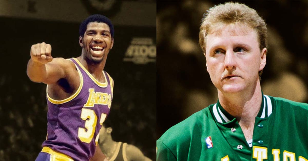 magic johnson and larry bird in college