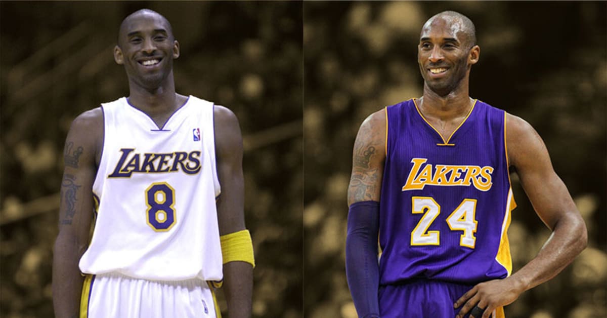 Kobe Bryant jersey: Why did he change his number from 8 to 24?