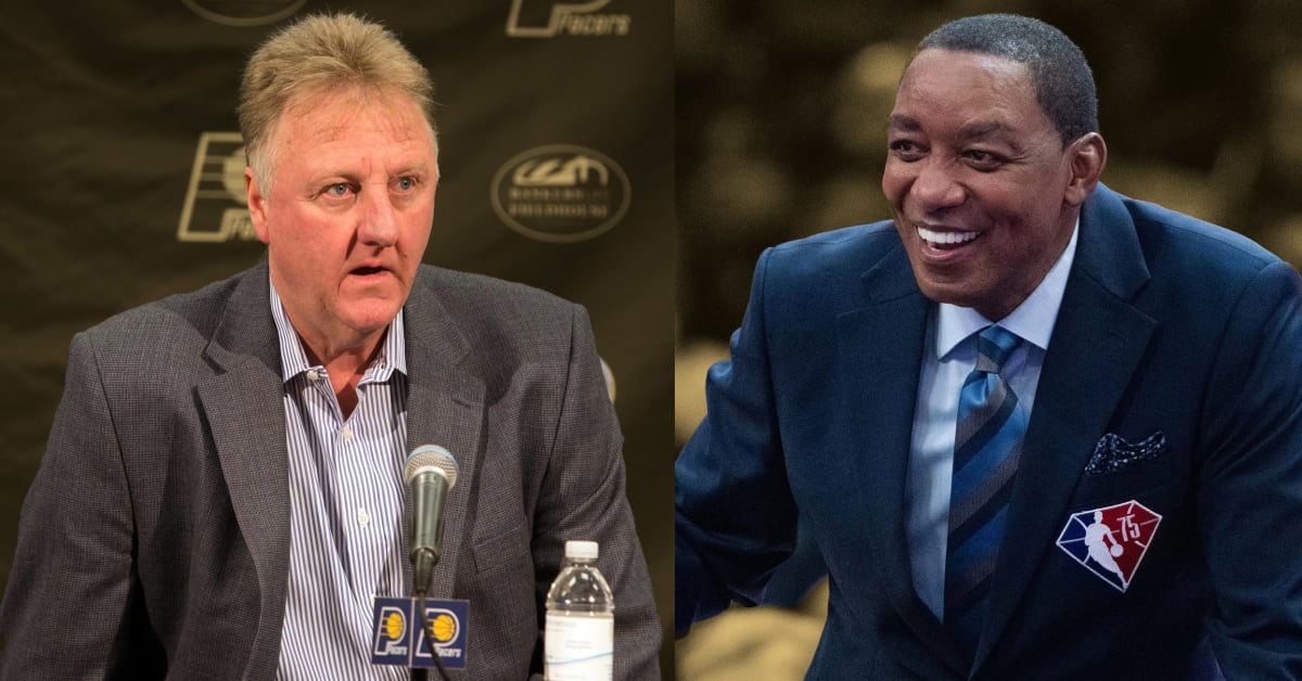 Isiah Thomas Tells Larry Bird He Was Wrong To Fire Him As Pacers Coach 