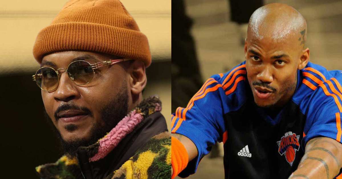 Carmelo Anthony Makes A Hall Of Fame Case For Stephon Marbury 