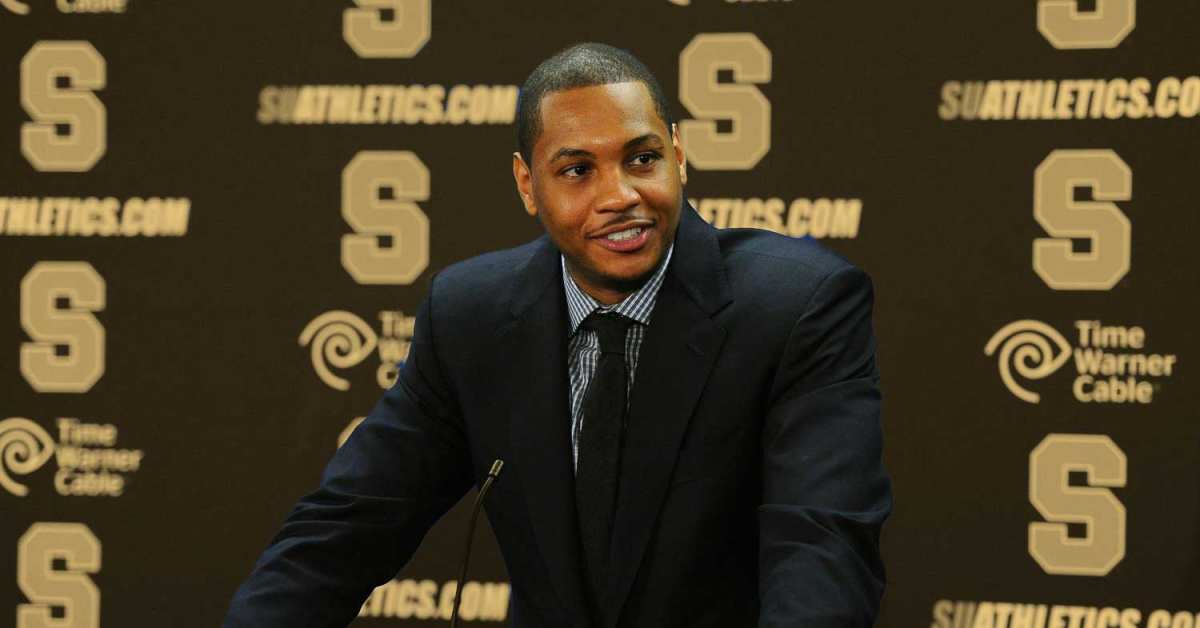 Rudy Gay shares why Carmelo Anthony chose to play Syracuse - Basketball ...