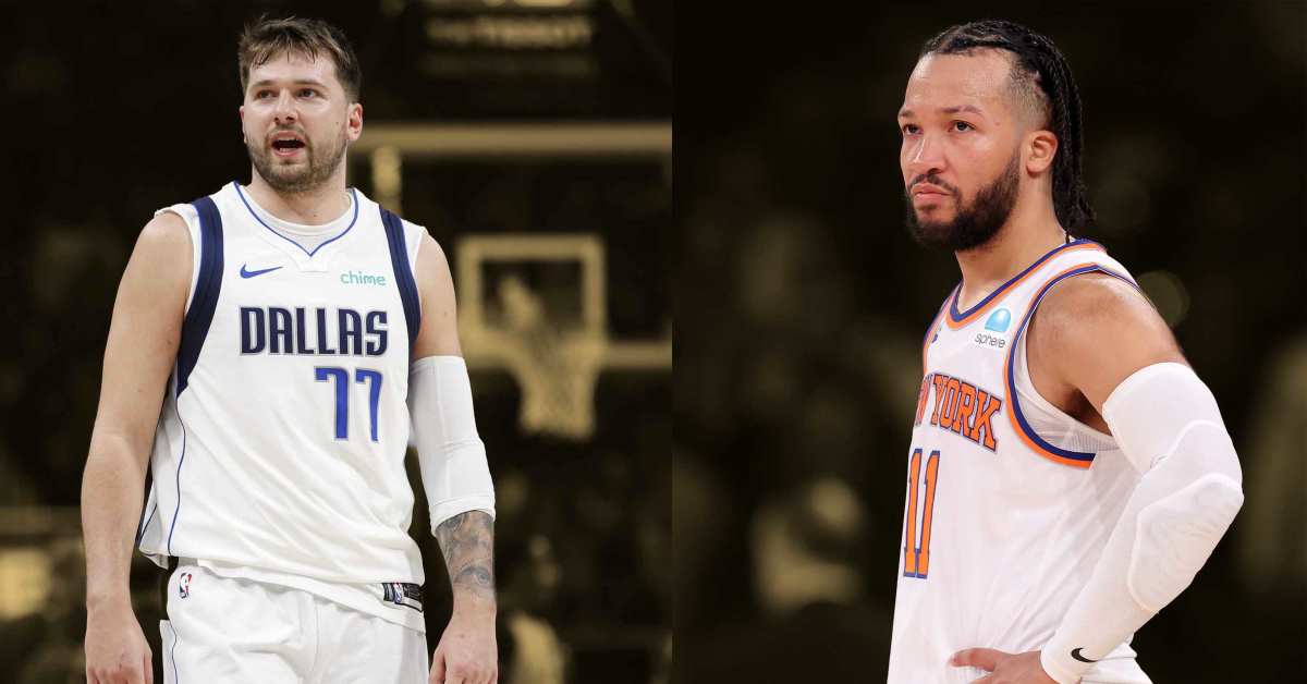 Jalen Brunson defends Luka Doncic amidst unfair criticism - Basketball ...