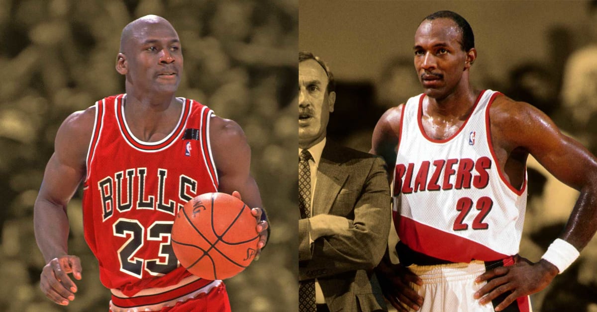 Michael Jordan revealed what he wanted to tell Clyde Drexler after beating him in the Finals - Basketball Network - Your daily dose of basketball