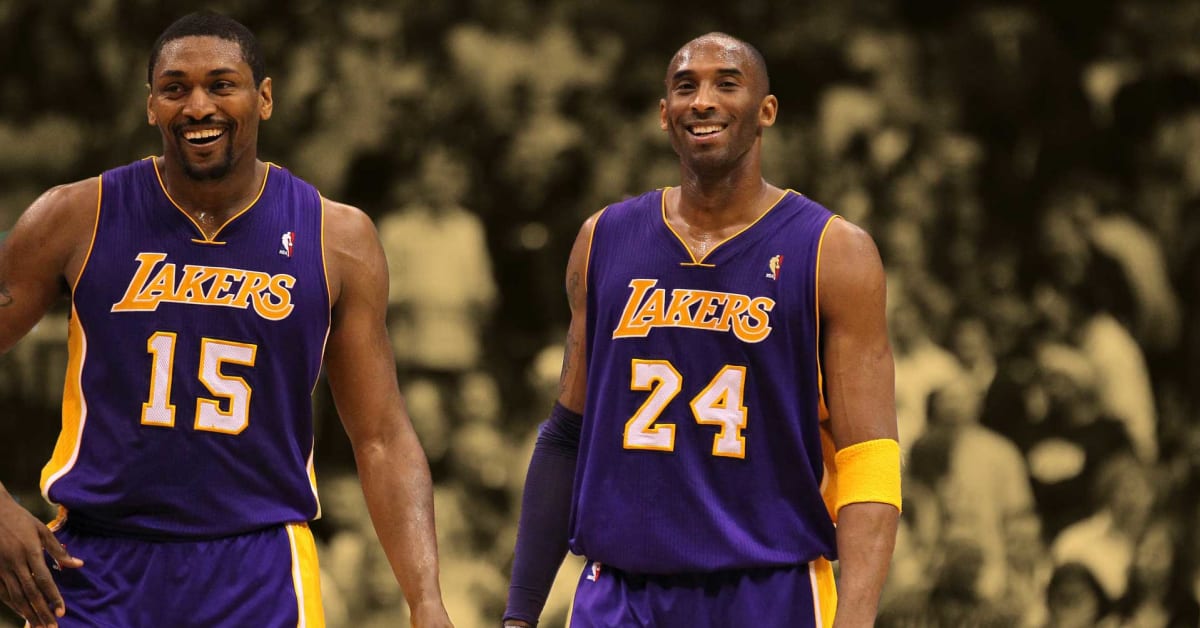 Metta World Peace reflects on competitive dynamic with Kobe Bryant ...