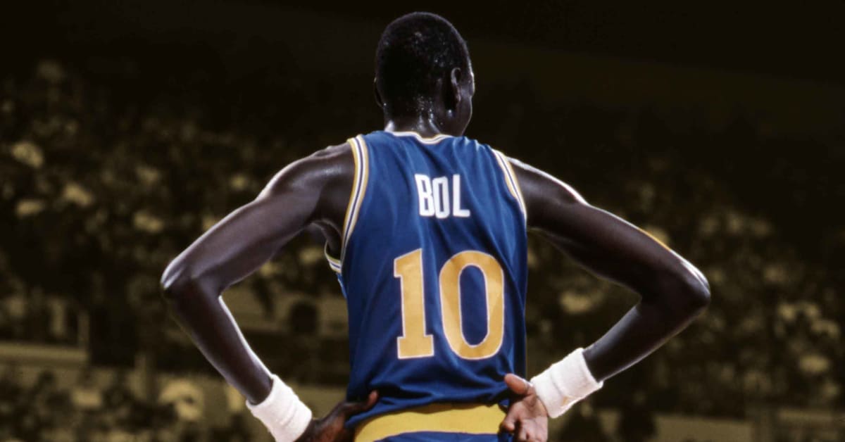 warriors manute bol shirt