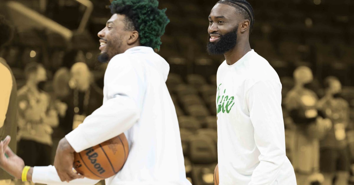 Jaylen Brown Admits He Initially Didn't Like Marcus Smart   Basketball