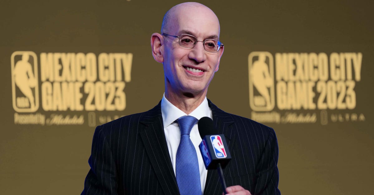 NBA Commissioner Adam Silver Awkwardly Introduced With Words "huge Nose ...