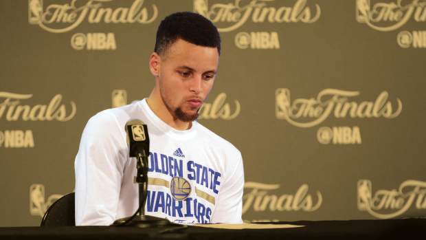 Golden State Warriors guard Stephen Curry