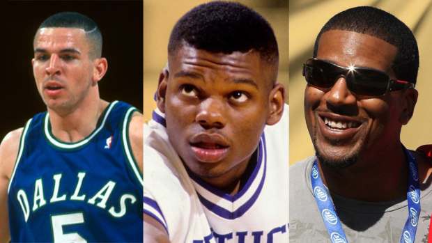 Jason Kidd, Jamal Mashburn, Jim Jackson