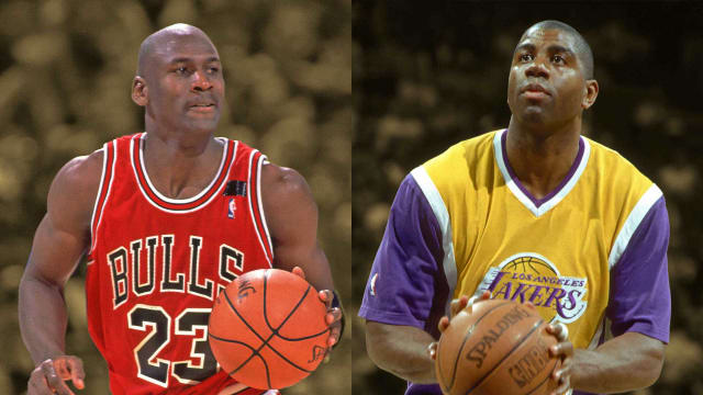 Michael Jordan declares Magic Johnson as the player who elevated the ...