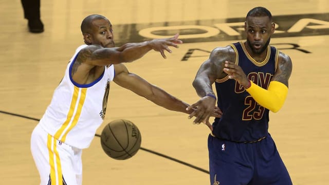 Skip Bayless explains why LeBron James' block on Andre Iguodala in the ...