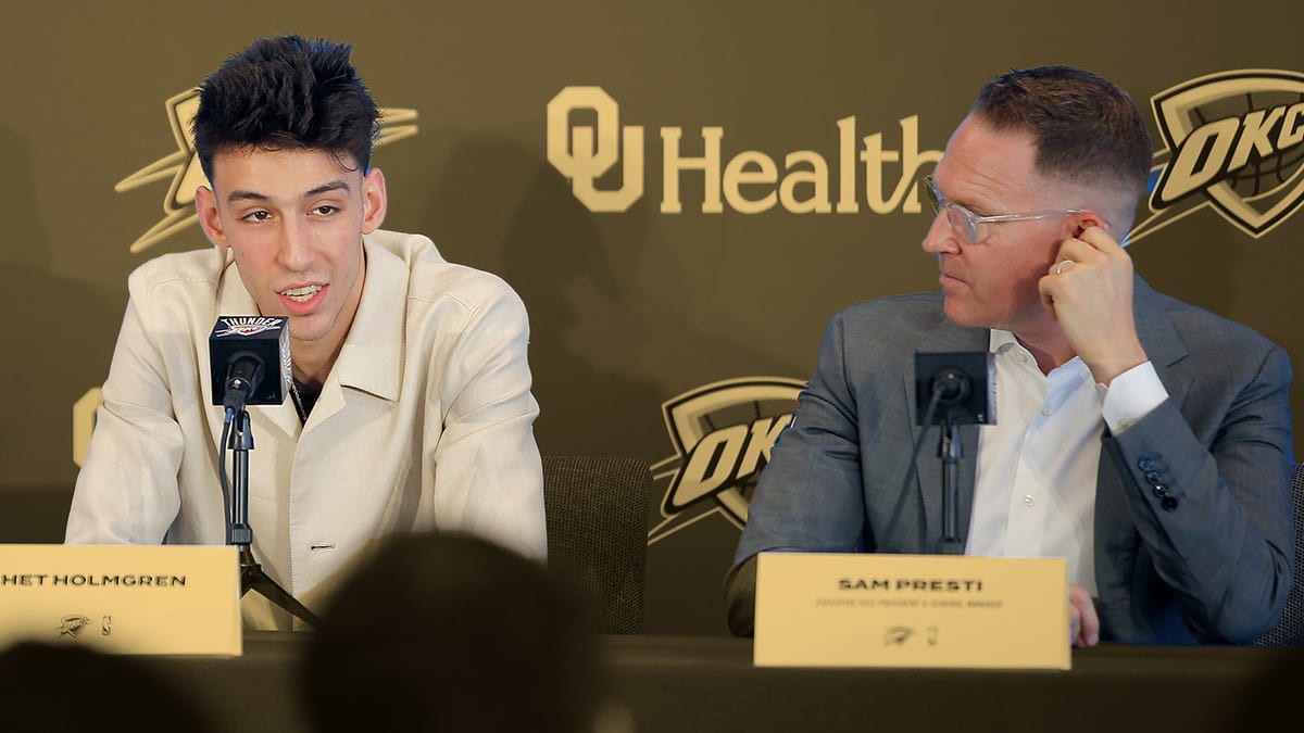 Sam Presti, Thunder confident Chet Holmgren is latest star draft