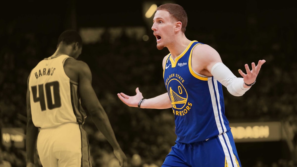 Golden State Warriors' Donte DiVincenzo stars vs. Sixers