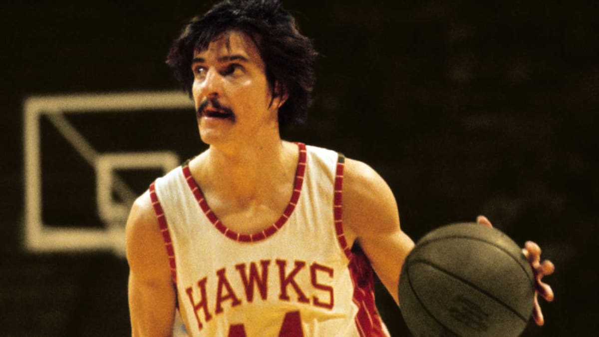 Pete Maravich Rare Footage With Hawks ! 