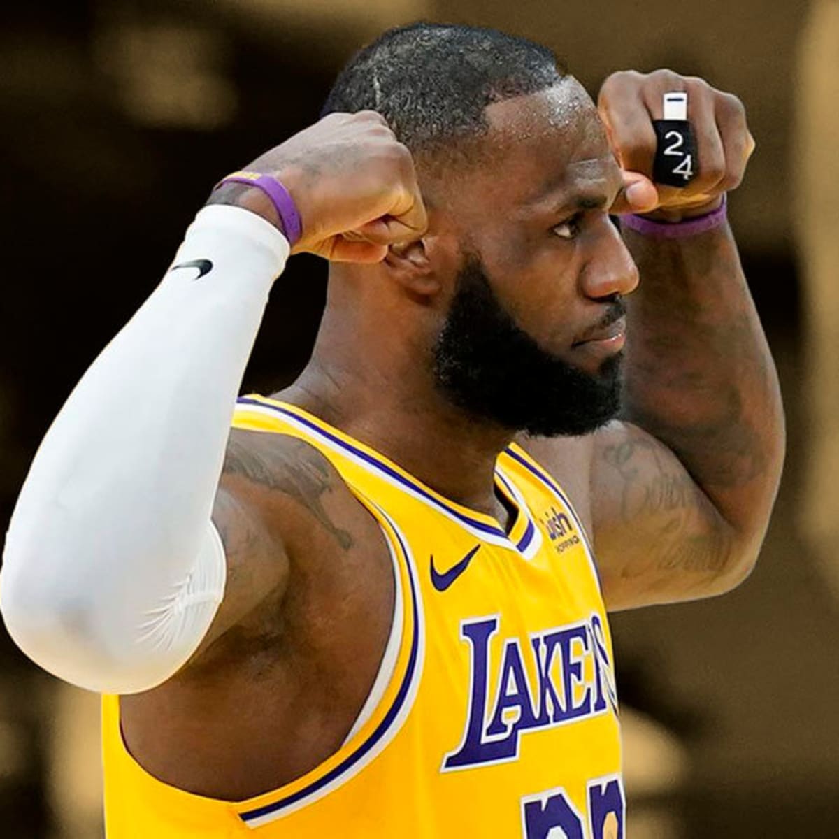 LeBron James' NFL prospects dismissed after Los Angeles Lakers