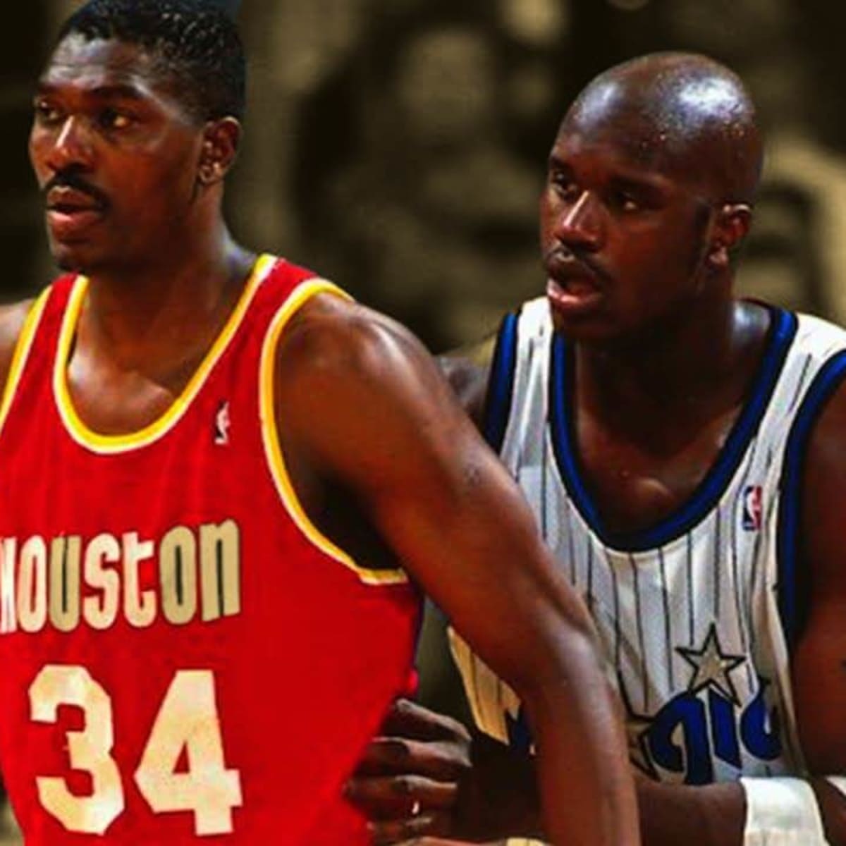 NBA Duels: Shaquille O'Neal 27 Pts Vs. Hakeem Olajuwon 22 Pts, 1999  Playoffs Gm 1. 