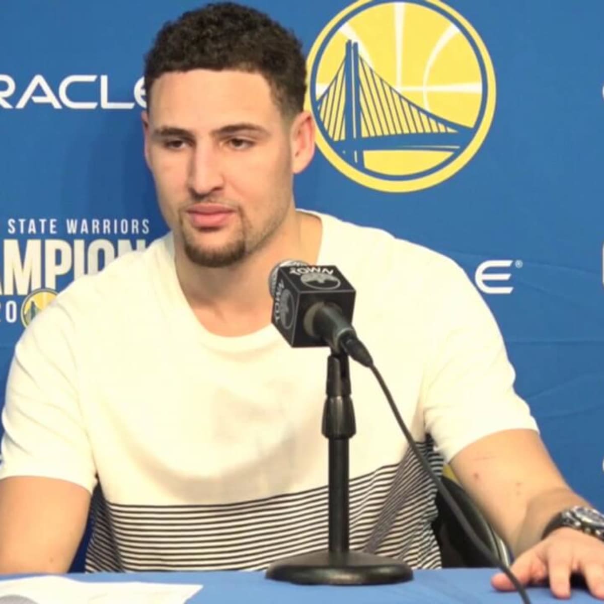 Klay Thompson Partners With Opus Bank To Share His Solid Foundation With  Fans