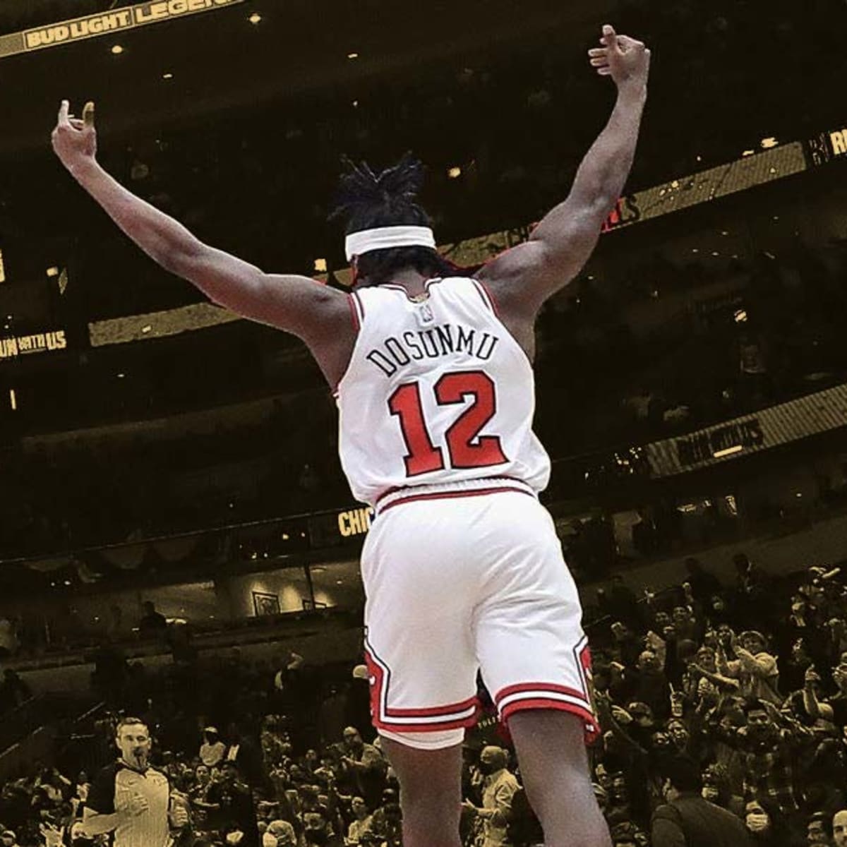 Chicago Bulls - Ayo Dosunmu was making plays all night.