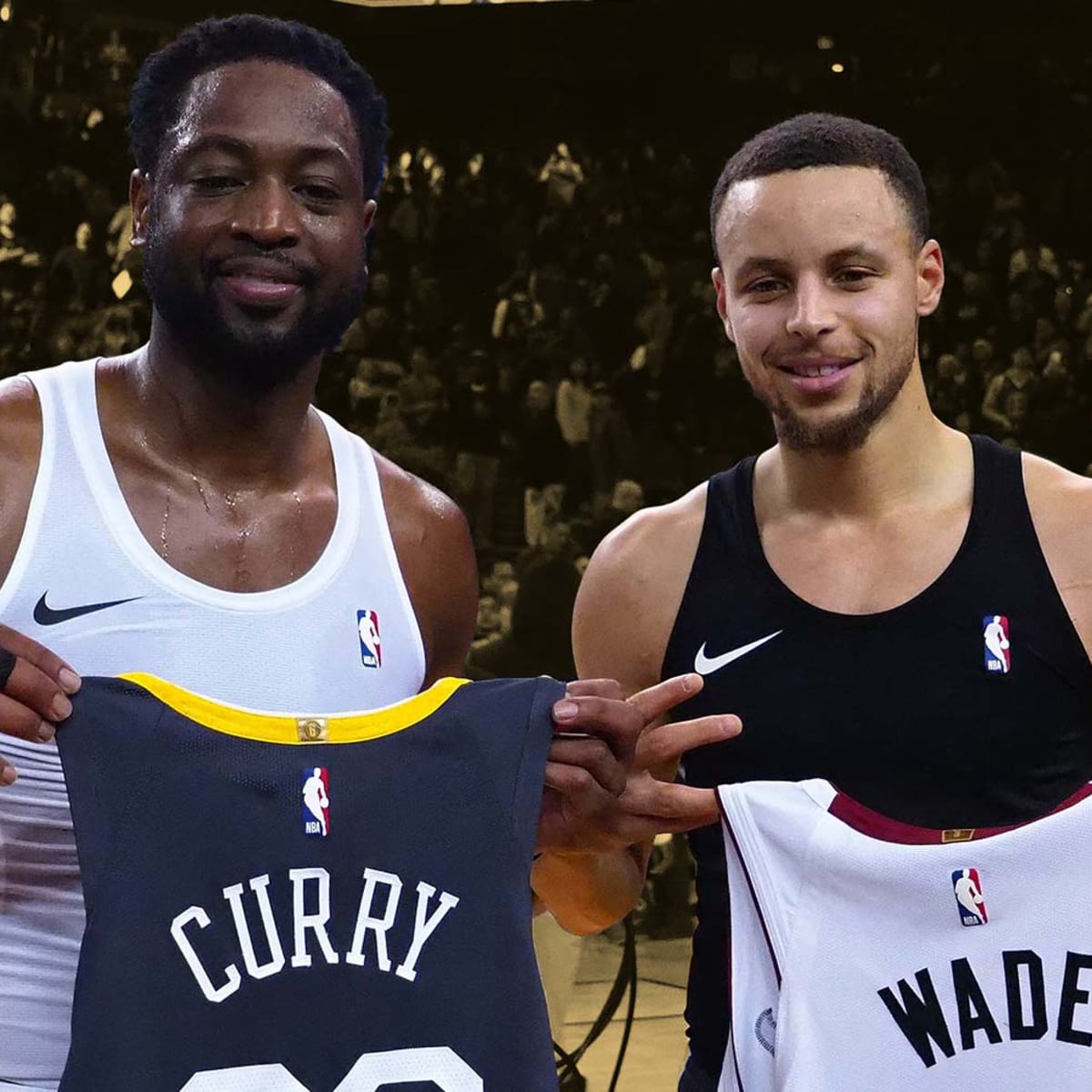 Stephen Curry tells Dwyane Wade you have a lot more in the tank