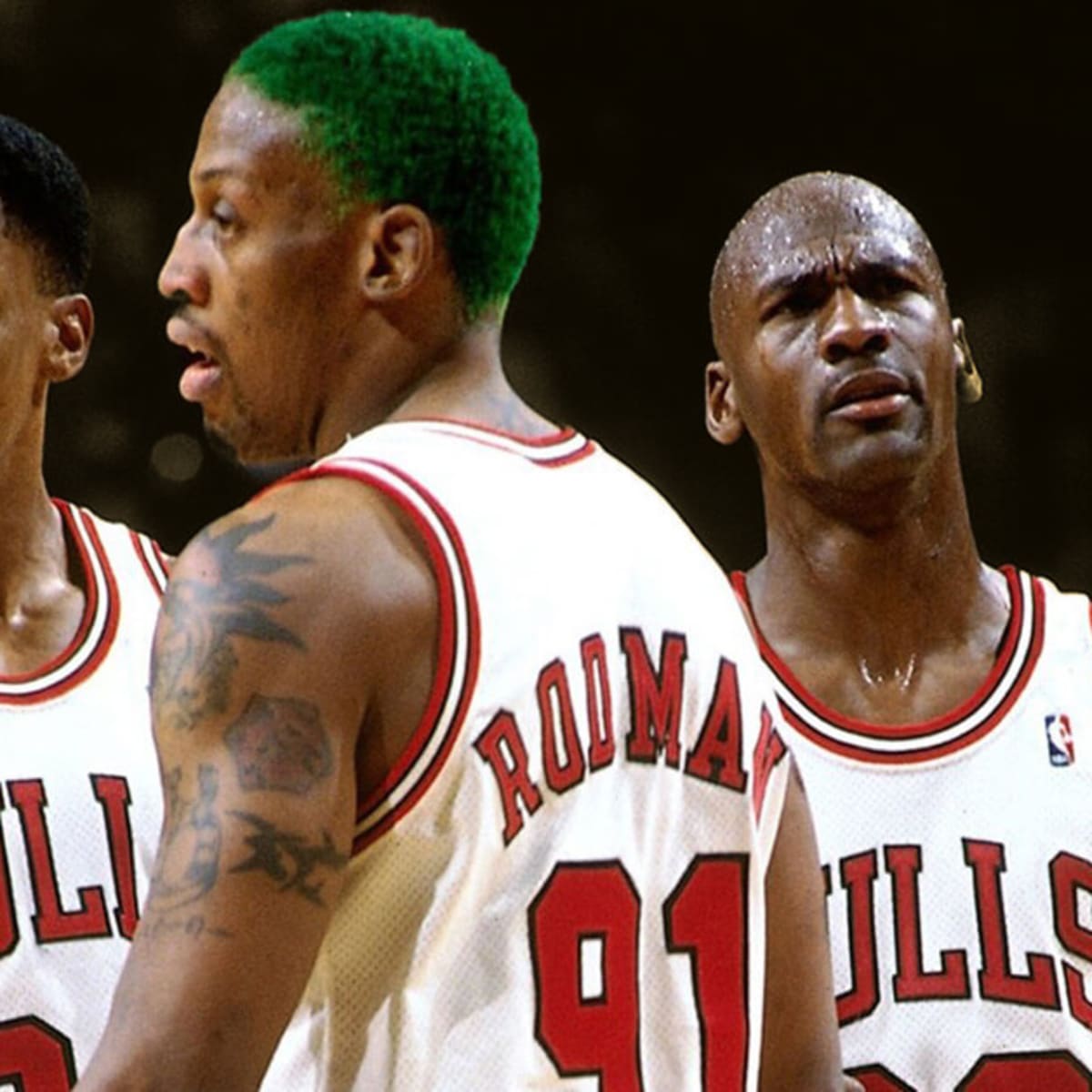Chicago Basketball Champions : Jordan Pippen Rodman red version