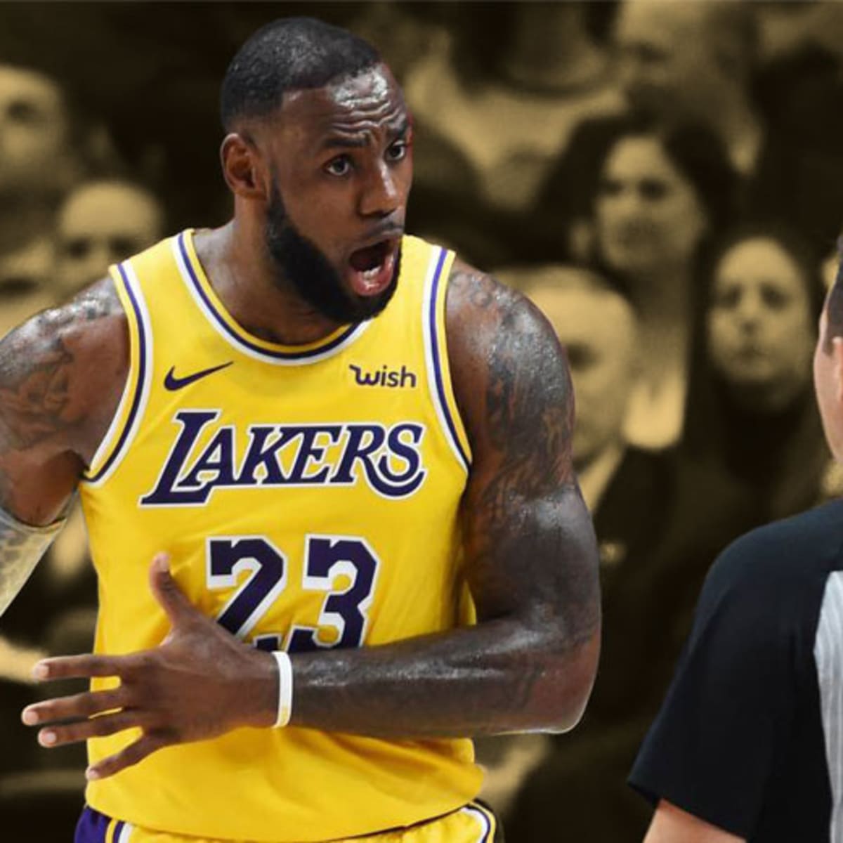 Refs were Lebron lovers!- Warriors fans are fuming as Lakers