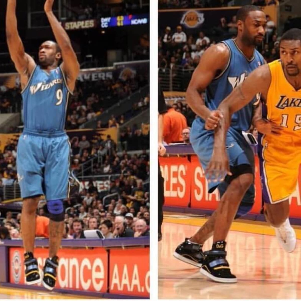 Gilbert Arenas talks about the game against the Lakers when he wore the  $395 Dolce & Gabbana shoes - Basketball Network - Your daily dose of  basketball
