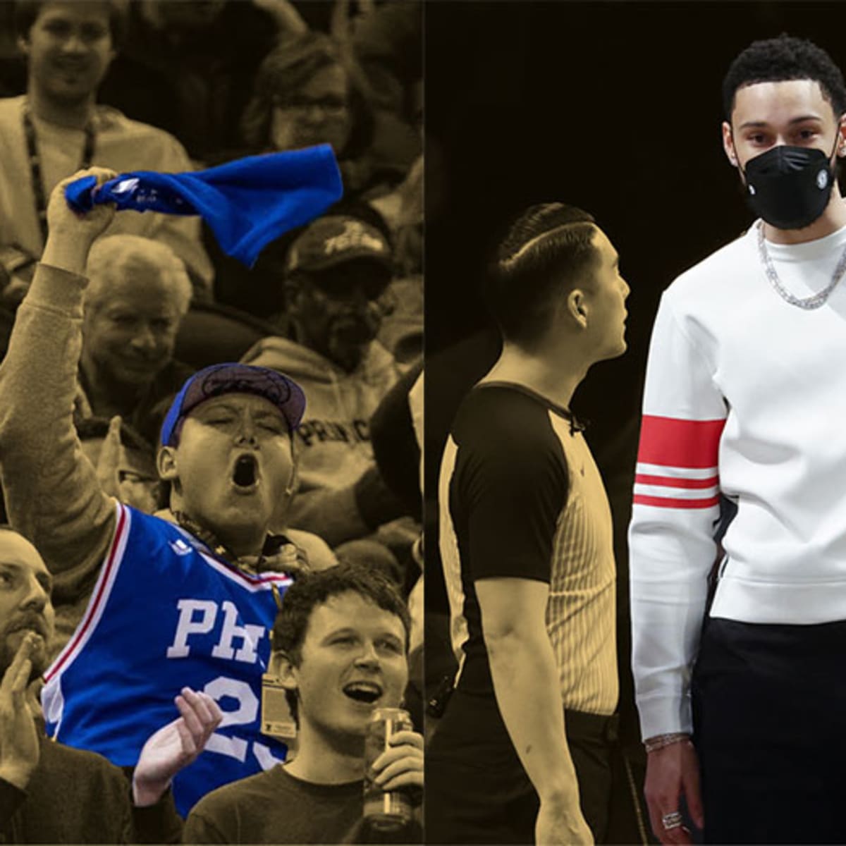 Ben Simmons' brilliant reaction when asked about Philadelphia