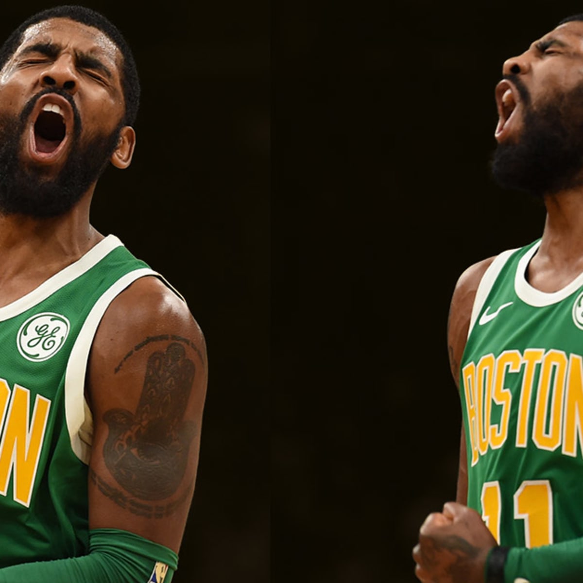 Kyrie Irving sits out 76ers game with a sore shoulder - The Boston