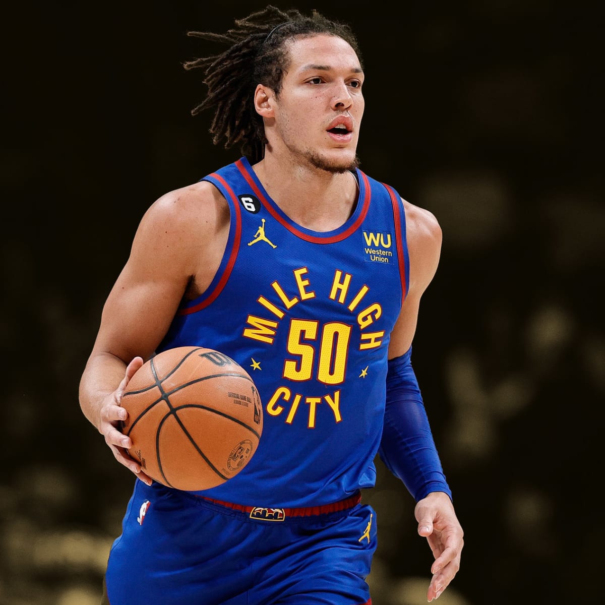 Denver Nuggets Aaron Gordon 2023 Nba Finals Sky T Shirt - Bring Your Ideas,  Thoughts And Imaginations Into Reality Today