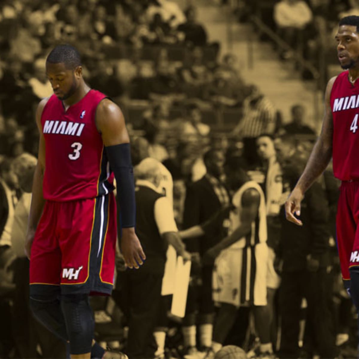 Dwyane Wade Says Miami Heat Will Retire Udonis Haslem's Jersey