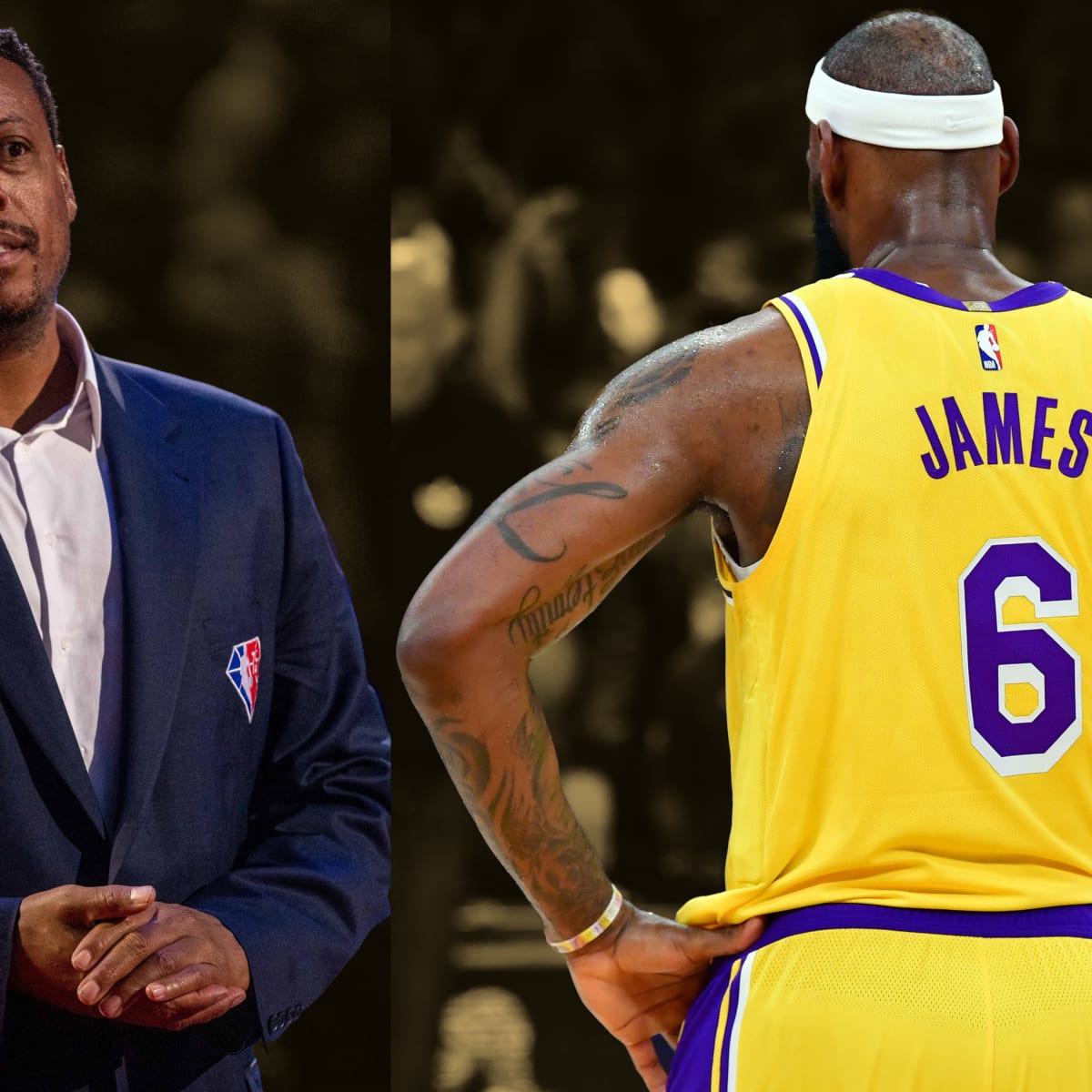 LeBron James ruined Paul Pierce's jersey retirement in the most brutal way  possible