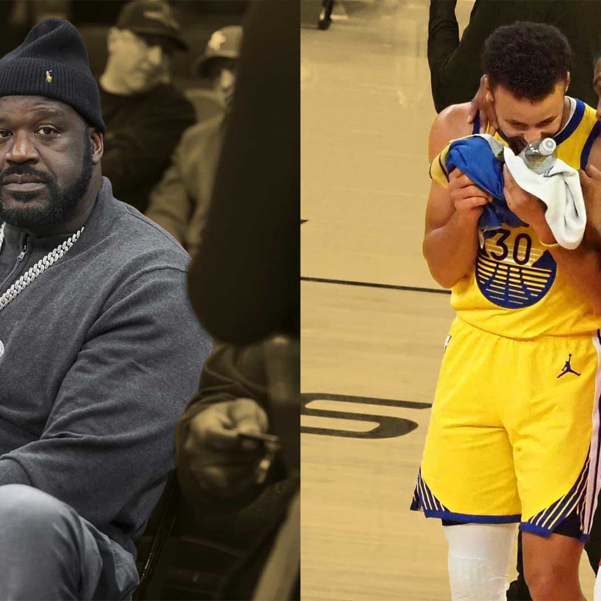 Stephen Curry & Shaquille O'Neal 