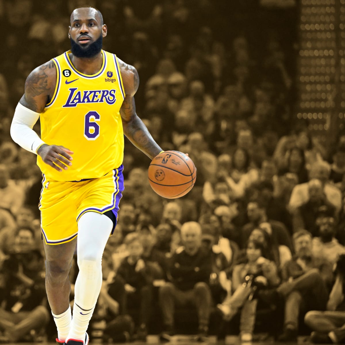 LeBron James changing his jersey number, a timeline of 23 to 6 and