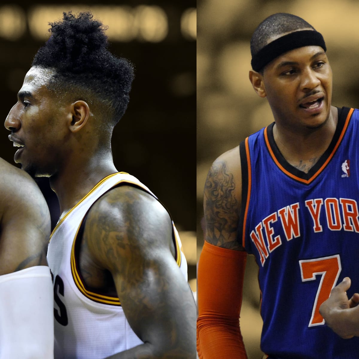 Iman Shumpert recalls how Carmelo Anthony strong-armed him