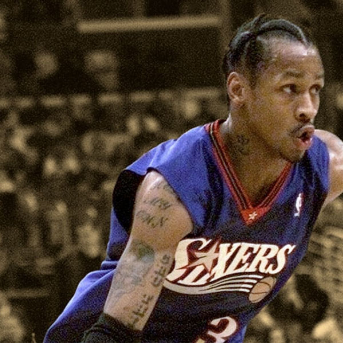 Allen Iverson admits one of his tattoos is just covering up an older, less  interesting tattoo - The Washington Post