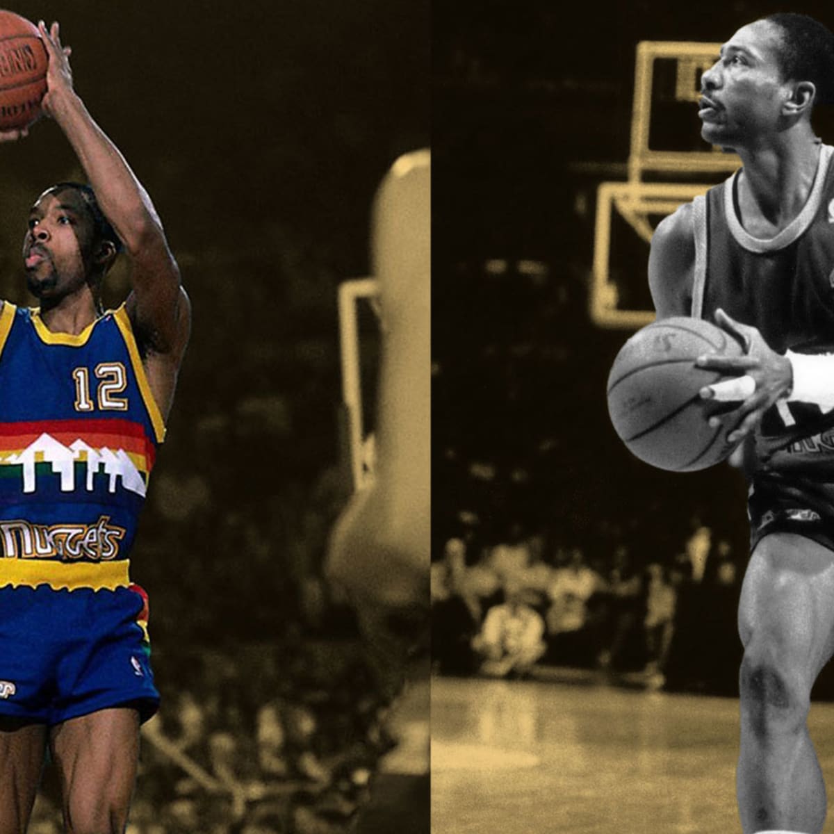 Alex English was a key part for the Nuggets in the 1980's.