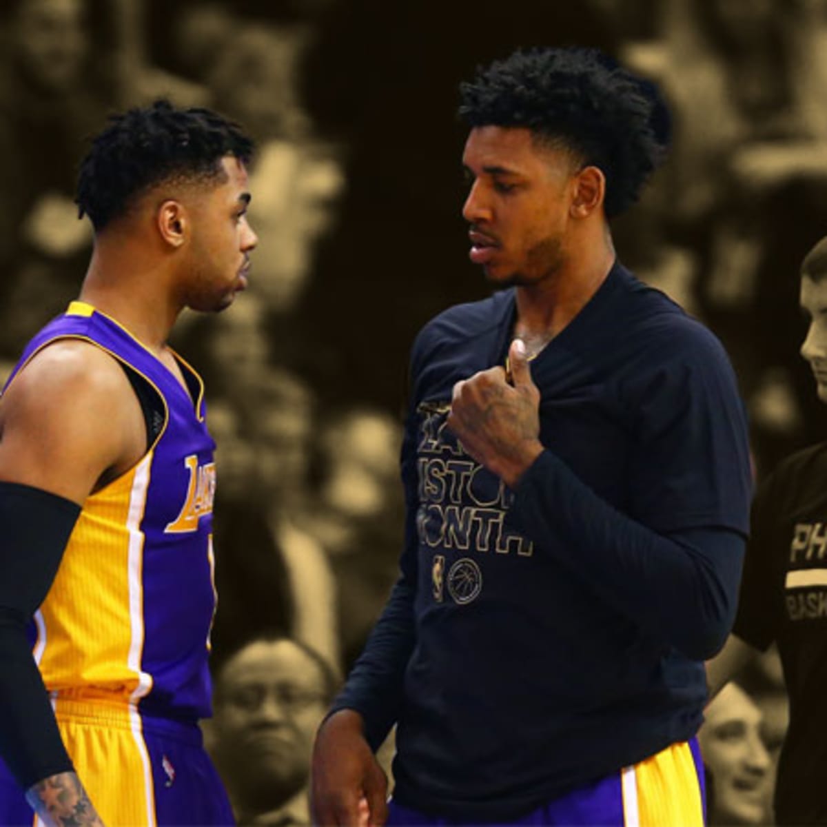 Lakers' D'Angelo Russell, Nick Young unlikely to play vs. Knicks