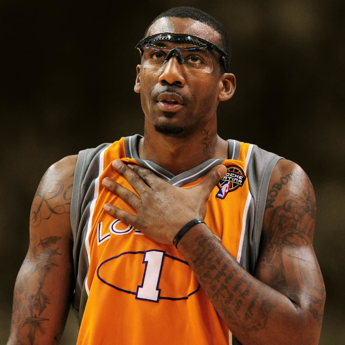 LeBron James and Amar'e Stoudemire will be teammates, not with
