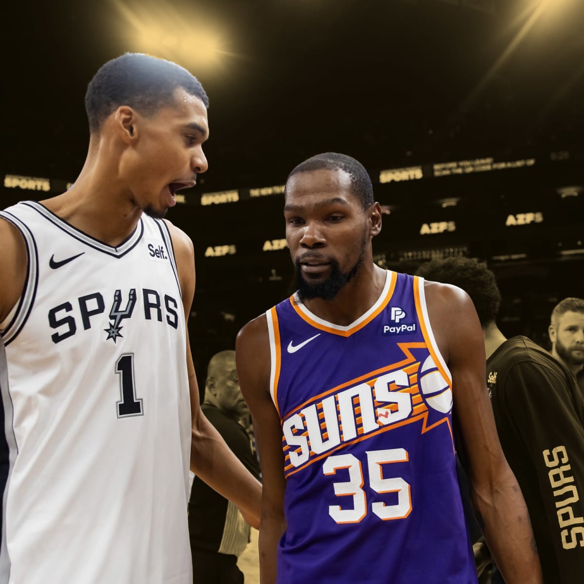 Who wins the Victor Wembanyama vs. Kevin Durant matchup in