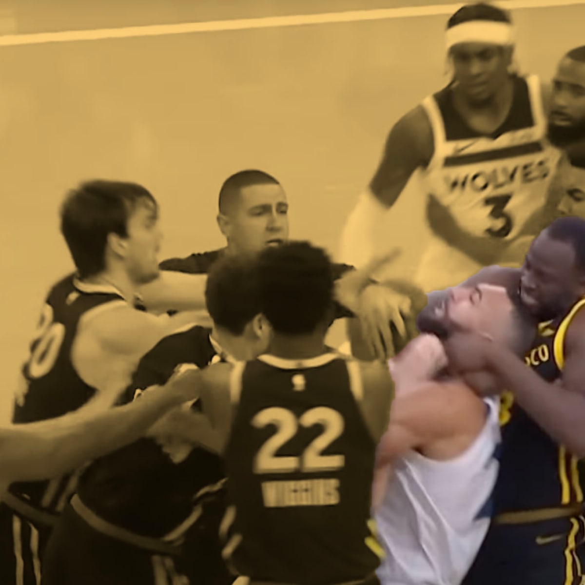 Draymond Green Suspended For Rudy Gobert Chokehold During Warriors Vs.  Wolves Fight