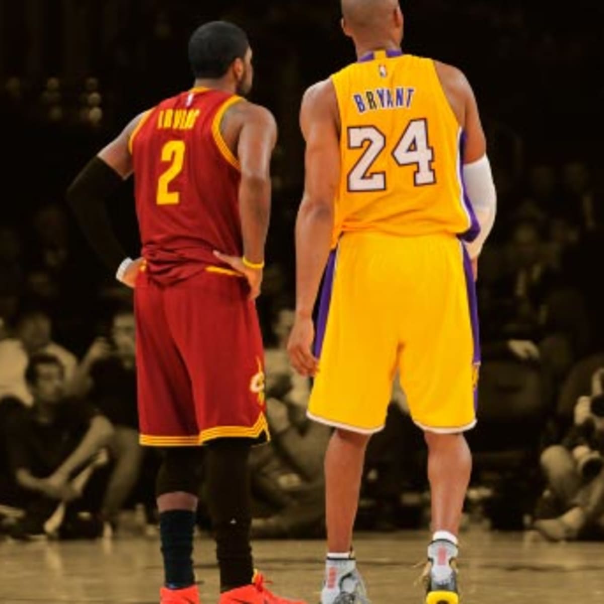 Kyrie irving and cheap kobe bryant shoes