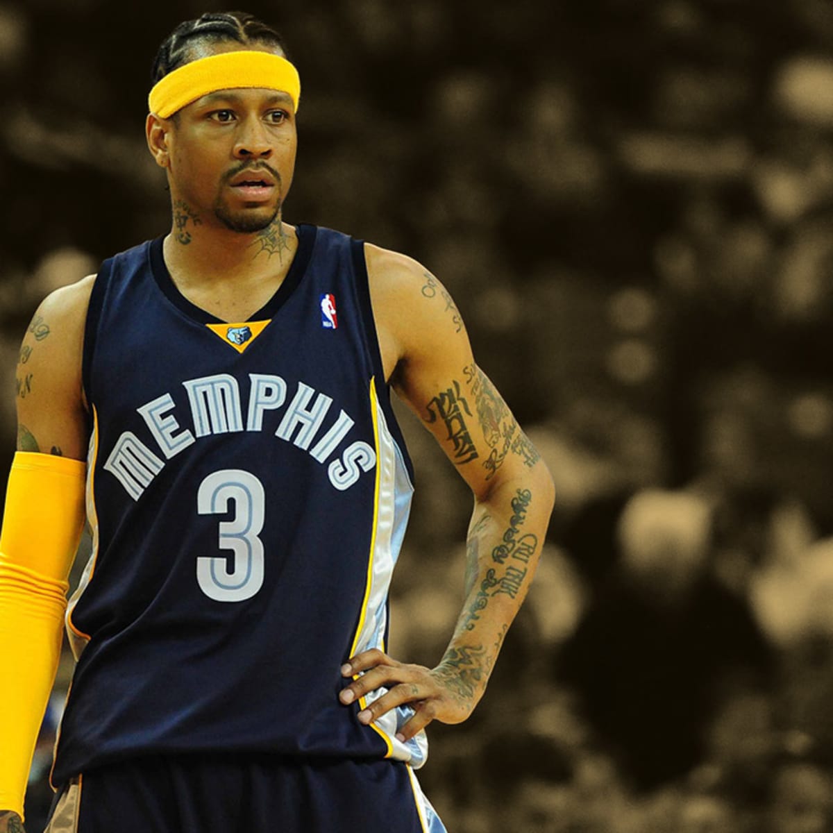 Iverson cheap grizzlies jersey