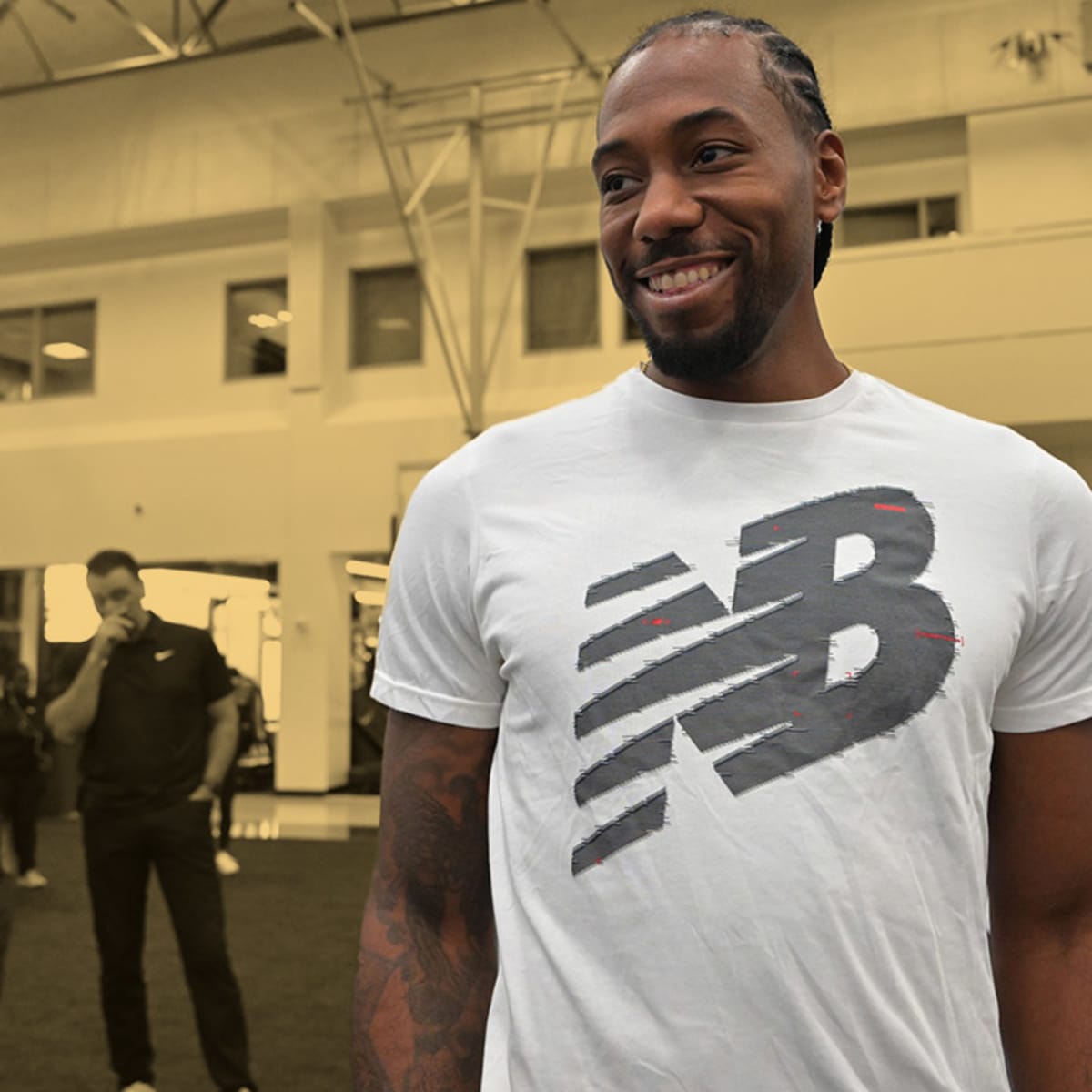 New balance sale t shirt kawhi