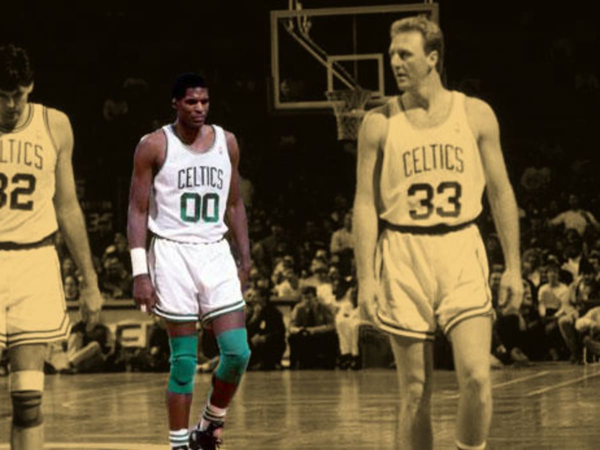 Larry Bird Robert Parish Kevin McHale Boston Celtics 16x20 Bench