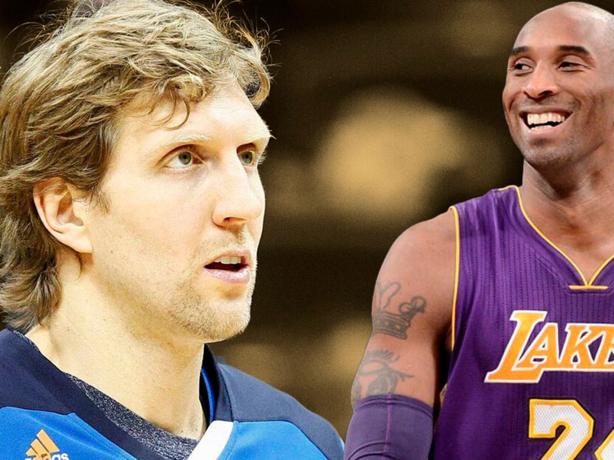 All time Kobe & Dirk moment 🥶 #dirknowitzki #kobebryant
