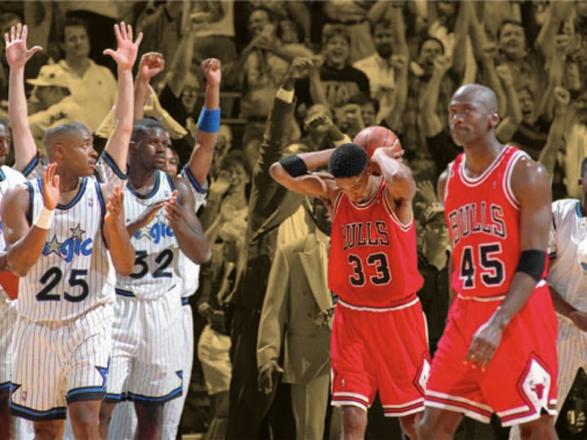 Michael Jordan Chicago Bulls Anfernee Hardaway Orlando Magic