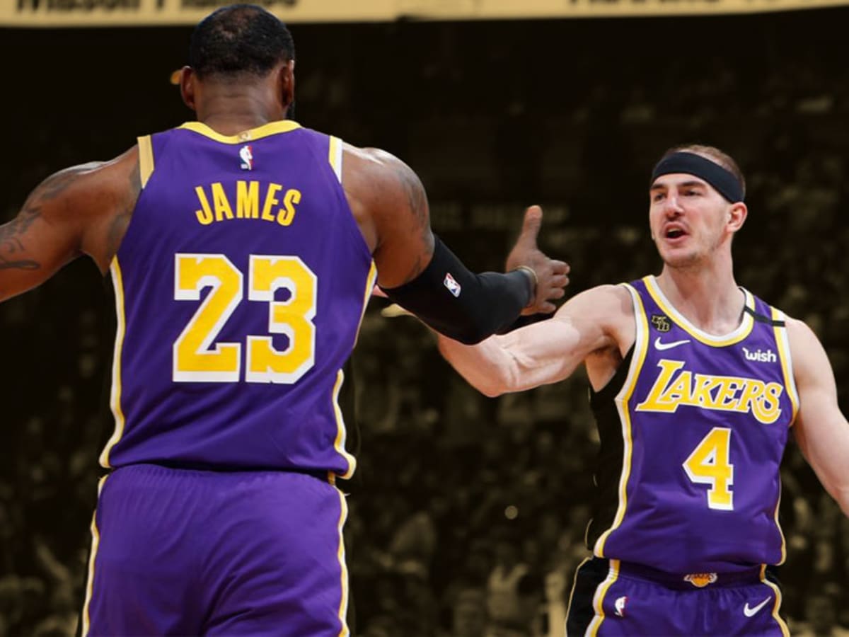LeBron James Calls on Alex Caruso: 'I Need That Jersey!